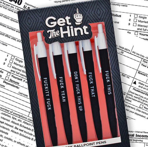 Welcome to the Shit Show Pen Set funny 