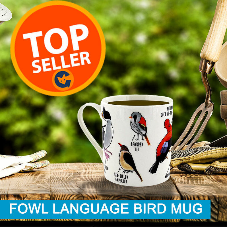 Fowl Language Bird Mug - Unique Gifts - Ginger Fox — Perpetual Kid