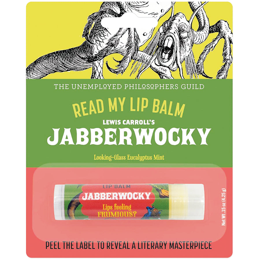 Jabberwocky Read My Lips Lip Balm - Fun Gift for Book Nerds — Perpetual Kid