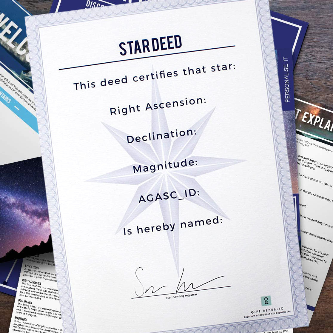 name a star certificate template