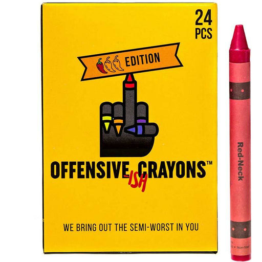 Red White and F*ck You Politically Offensive Crayons - Unique Gifts - —  Perpetual Kid