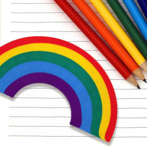 Rainbow Pencil Erasers Pack – Jollity & Co