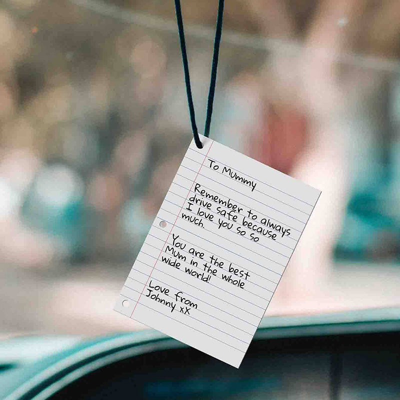 Pikkii Car Air Freshener- Little Letter