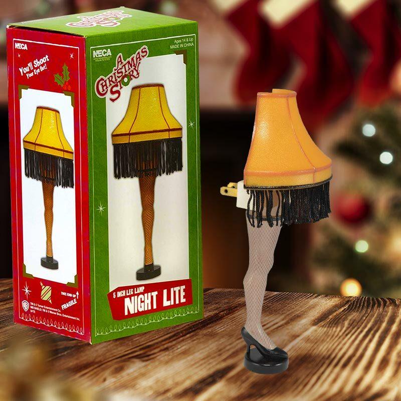 Clapper A Christmas Story Nightlight Leg Lamp, Says Movie Quotes