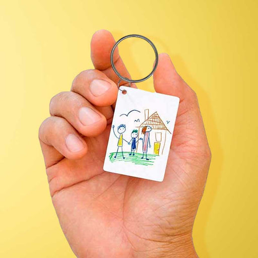 Create Your Own Hand Print Keychain Kit - Unique Gifts - Pikkii in 2023