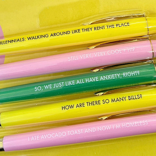 Welcome to the Shit Show Pen Set funny 