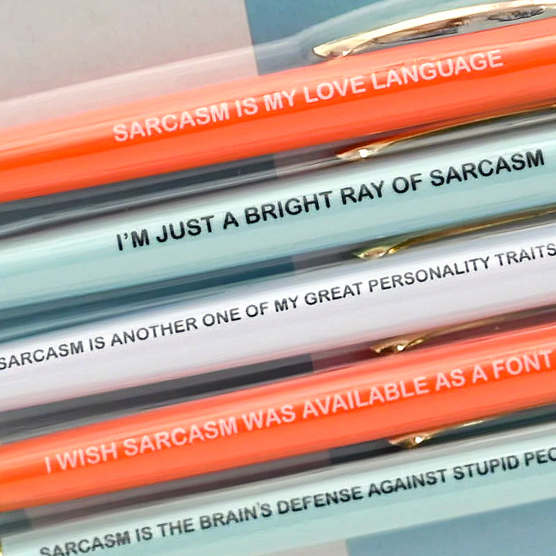 Sarcasm Pen Set