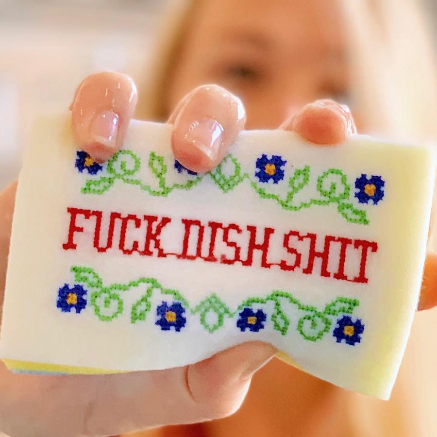 Fresh Out of F*cks - Subversive Cross Stitch - Cross Stitch Kit