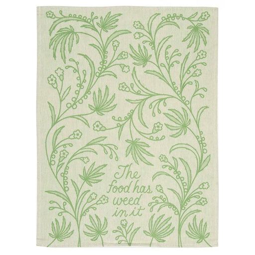 The Food Has Weed In It Oven Mitt - Unique Gifts - Blue Q — Perpetual Kid