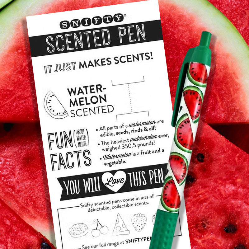 scented pen - watermelon