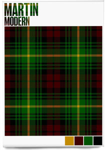Martin Modern tartan – magnet