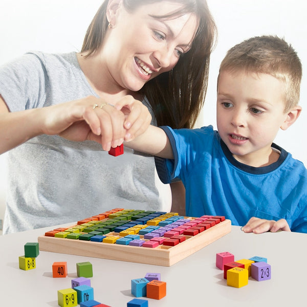 Jeux éducatifs en bois pour enfant,  Montessori, pour l'apprentissage préscolaire