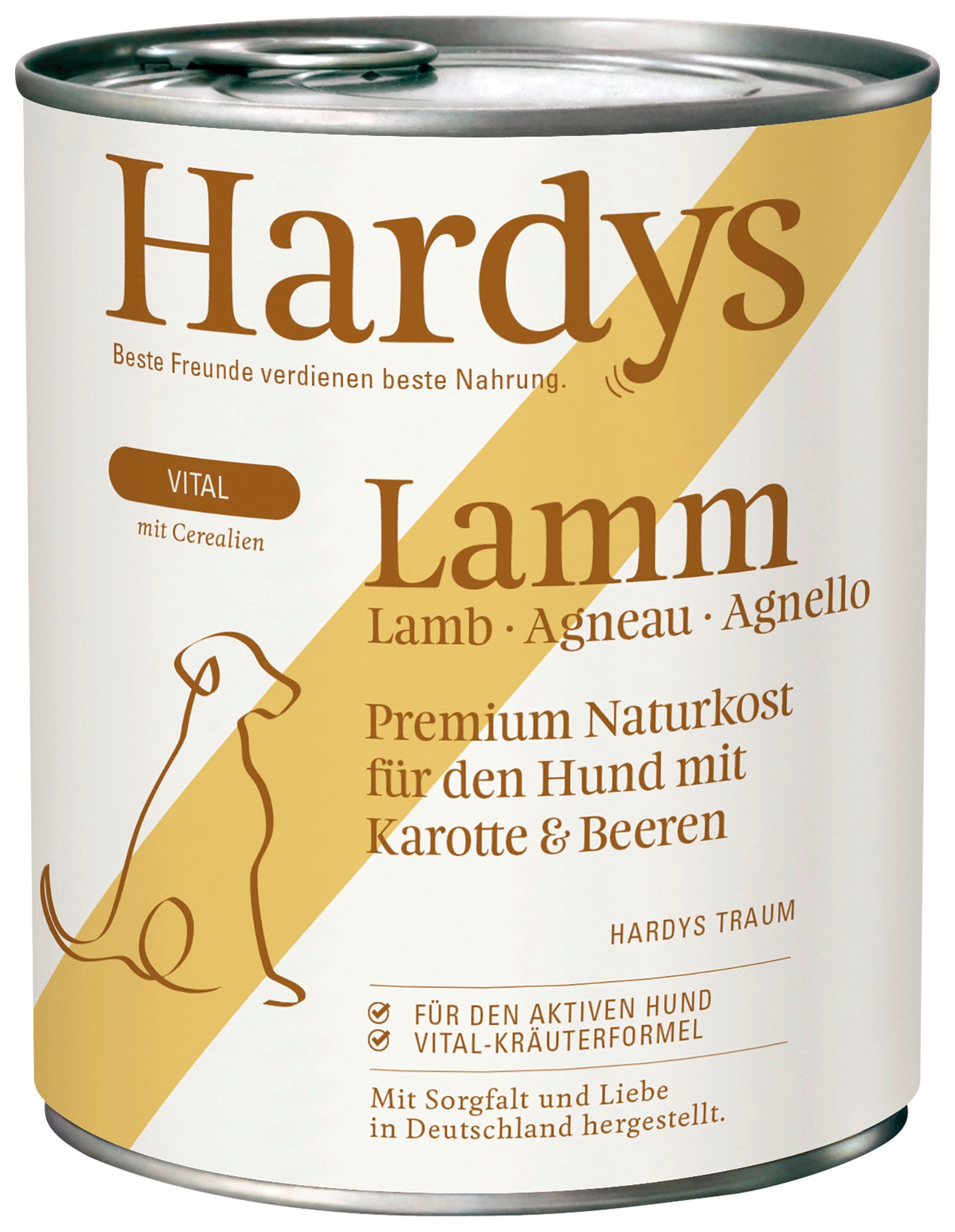 Image of Hardys Lamm mit Karotte & Beeren - Vital 800g