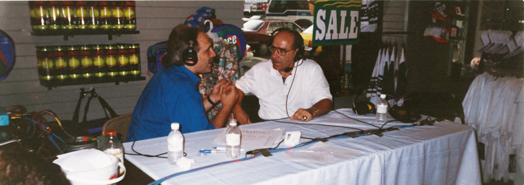 Brandon Steiner and Yogi Berra