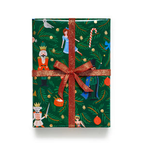 Nutcracker Gift Wrap Continuous Roll - Hazelkin