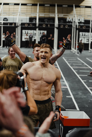 Brent Fikowski competing in CrossFit