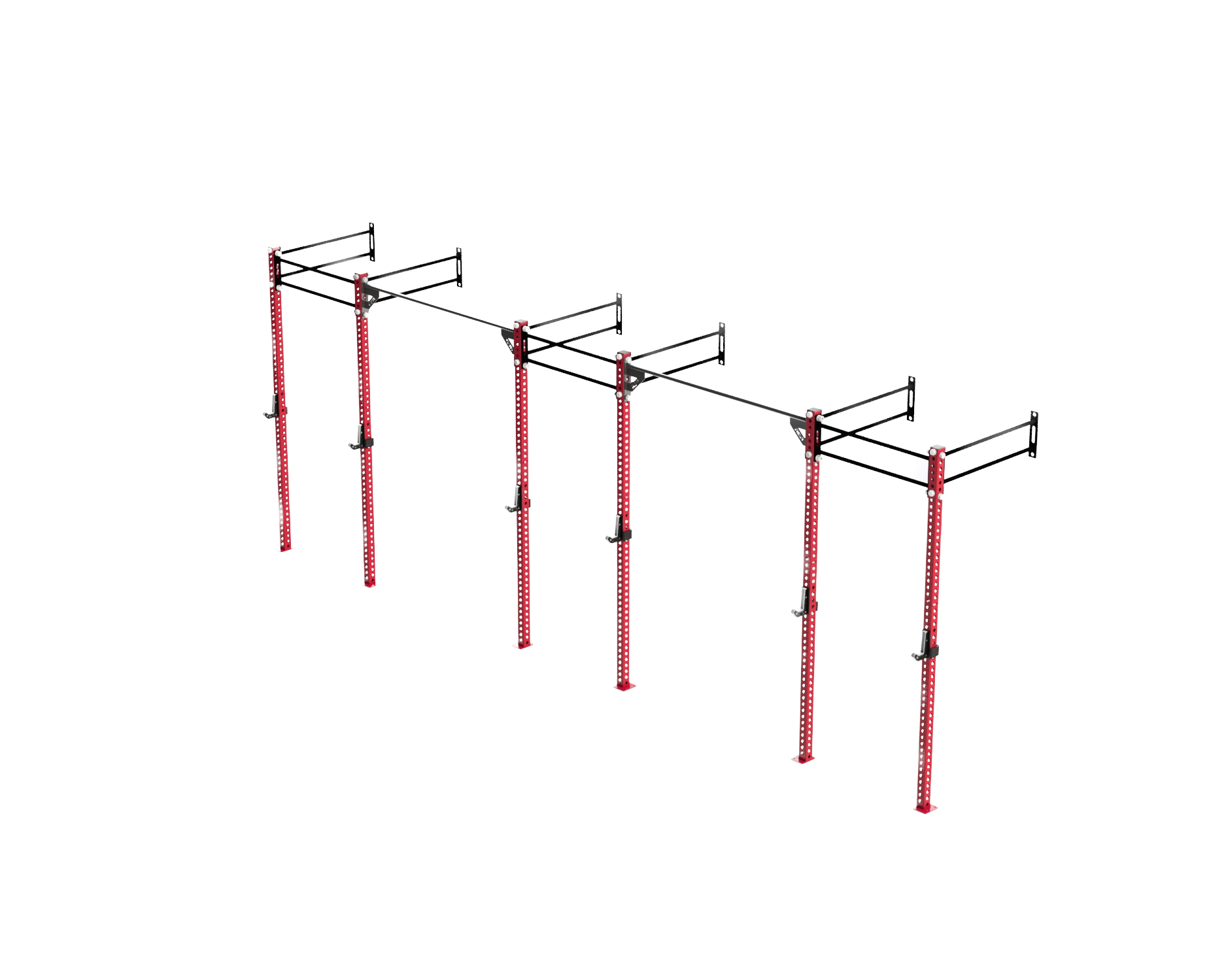 Wall-Mounted Rig (Pre-Selected) - 5000 / 24' / Red