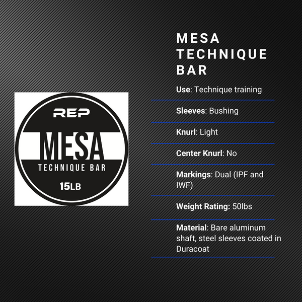 Mesa Technique Bar