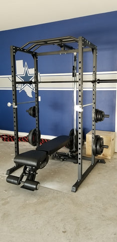 A Cowboys-theme home gym