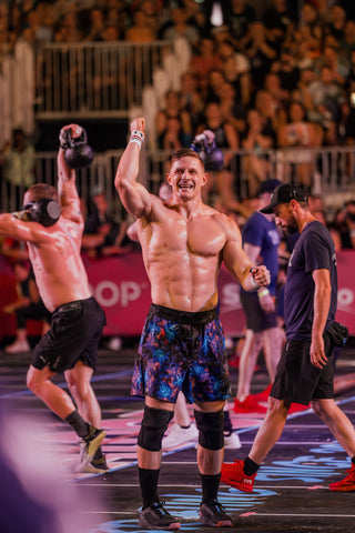 Brent Fikowski competing in CrossFit
