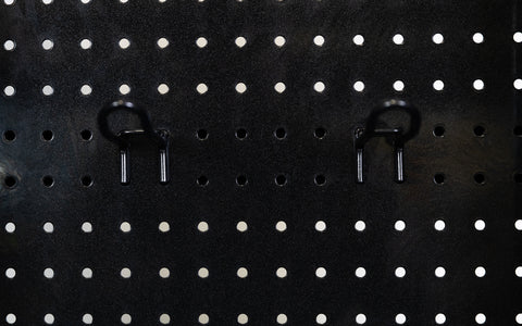 Storage pegboard for the Arcadia Functional Trainer