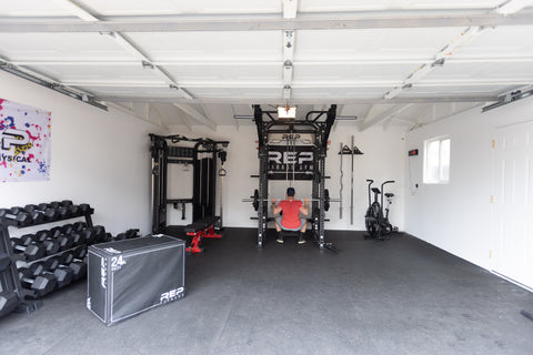 REP Fitness Home Gym Decor Ideas