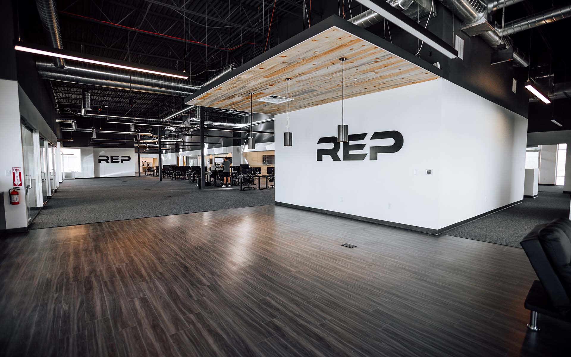 The REP Fitness headquarters