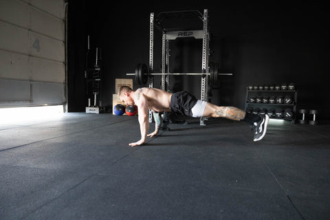 Man doing push-ups