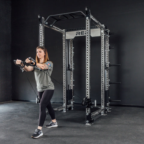 Lifter using the selectorized Athena functional trainer