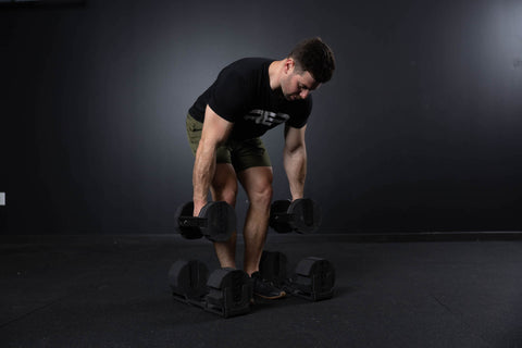 Adjustable Dumbbell drop sets