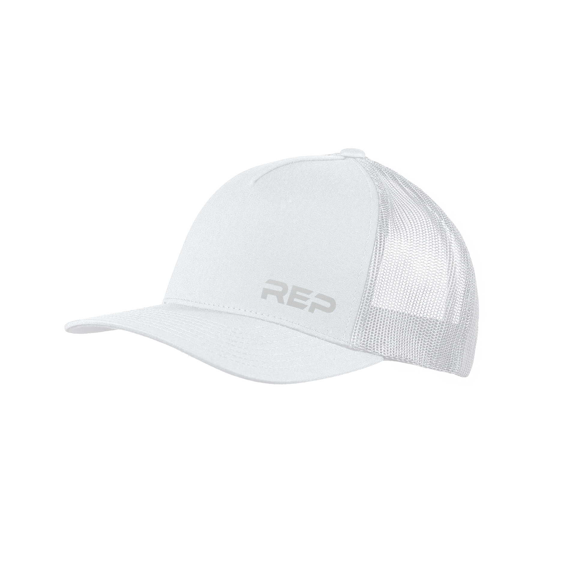 REP Cap - White/Silver / OSFM (6 5/8