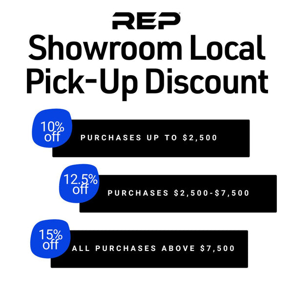 Showroom local pick-up discount