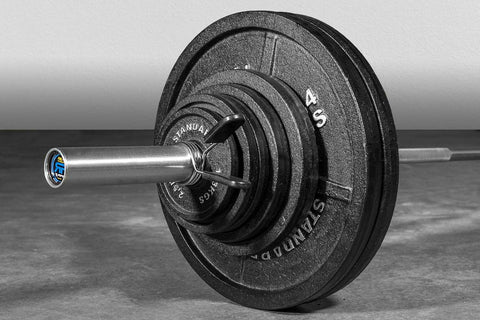 Iron Plates on a barbell