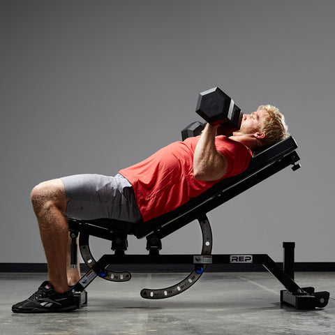 Lifting on an adjustable bench