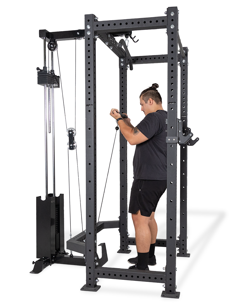 Plate Loaded Lat Pulldown Low Row Machine