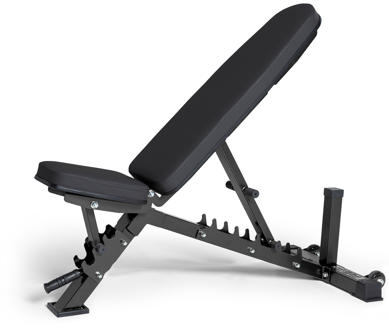 AB-3100 Adjustable Weight Bench - Metallic Black