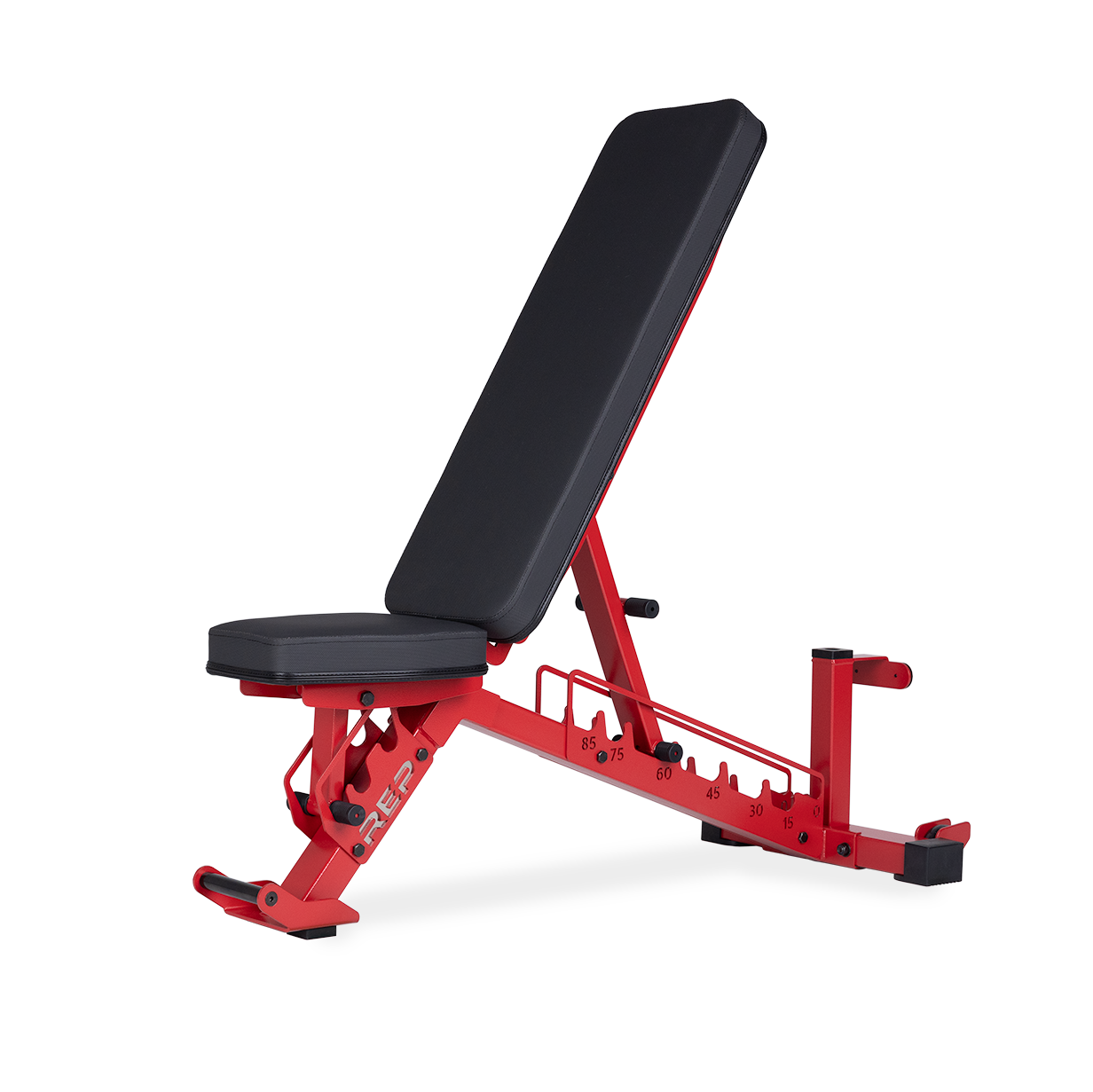 AB-4100 Adjustable Weight Bench - Red