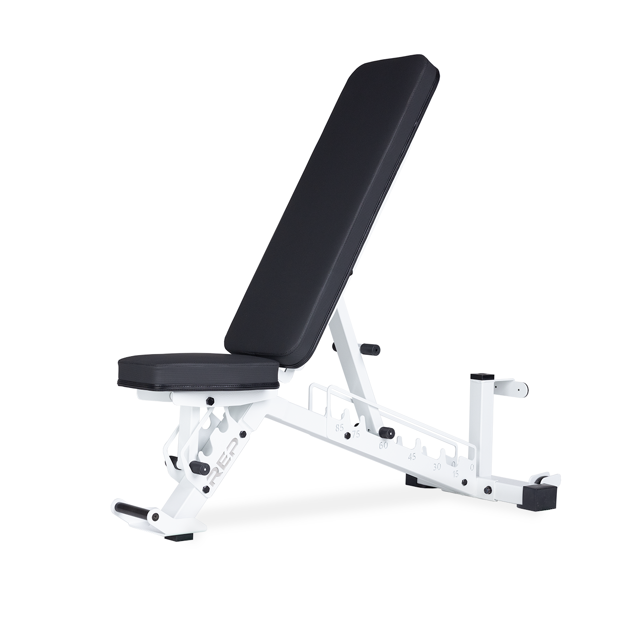 AB-4100 Adjustable Weight Bench - White