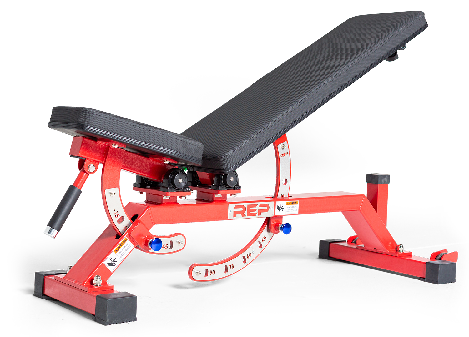 AB-5100 Adjustable Weight Bench - Red