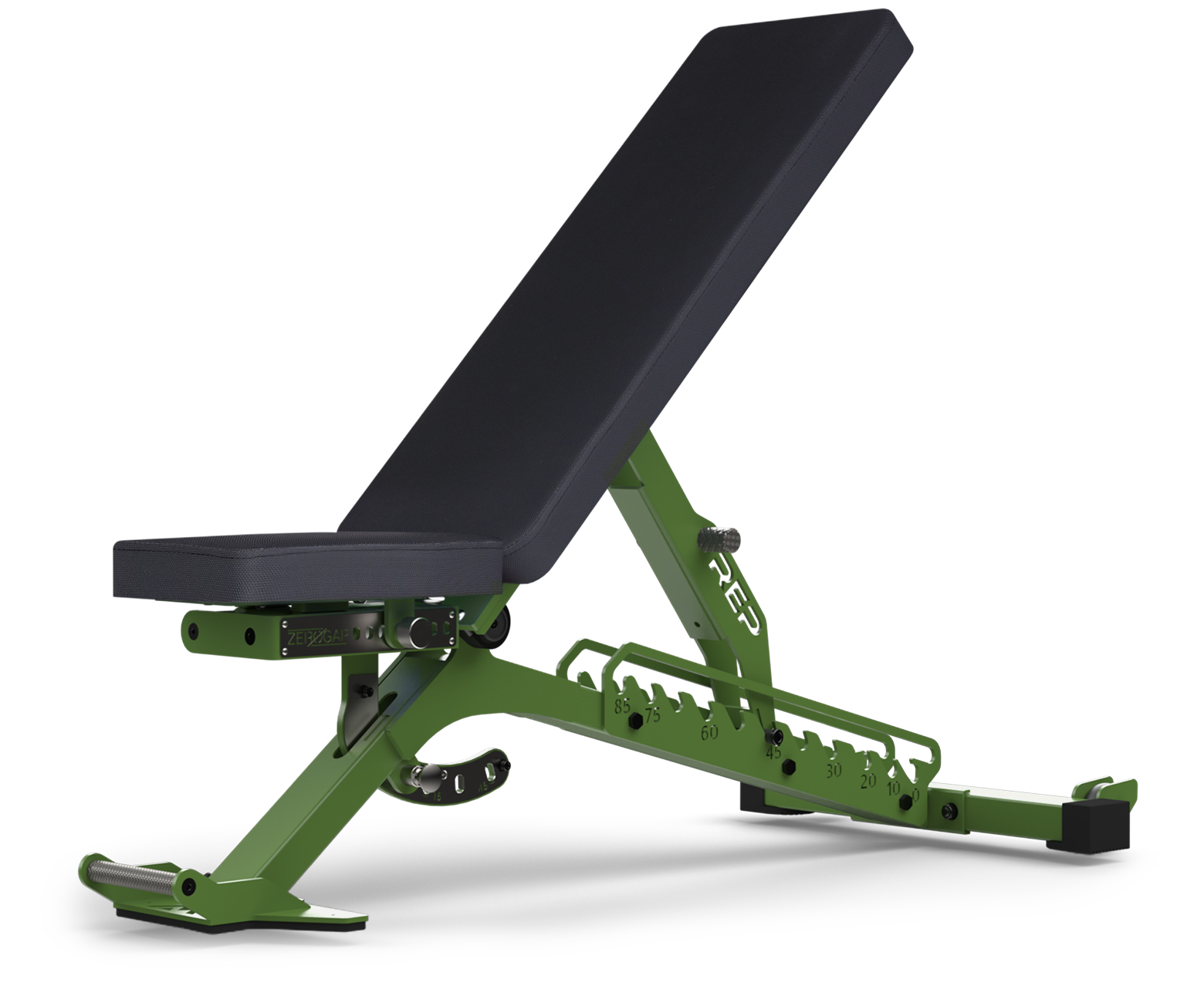 BlackWing™ - Adjustable Bench - Army Green / Wide