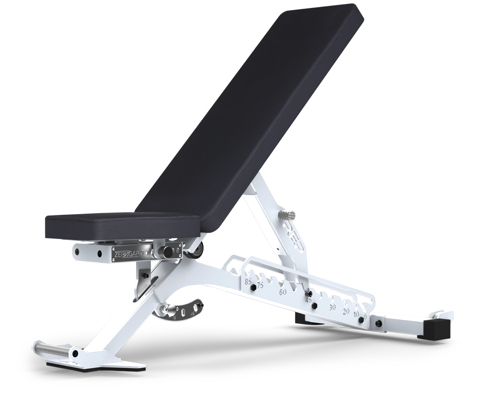 BlackWing™ - Adjustable Bench - White / Wide