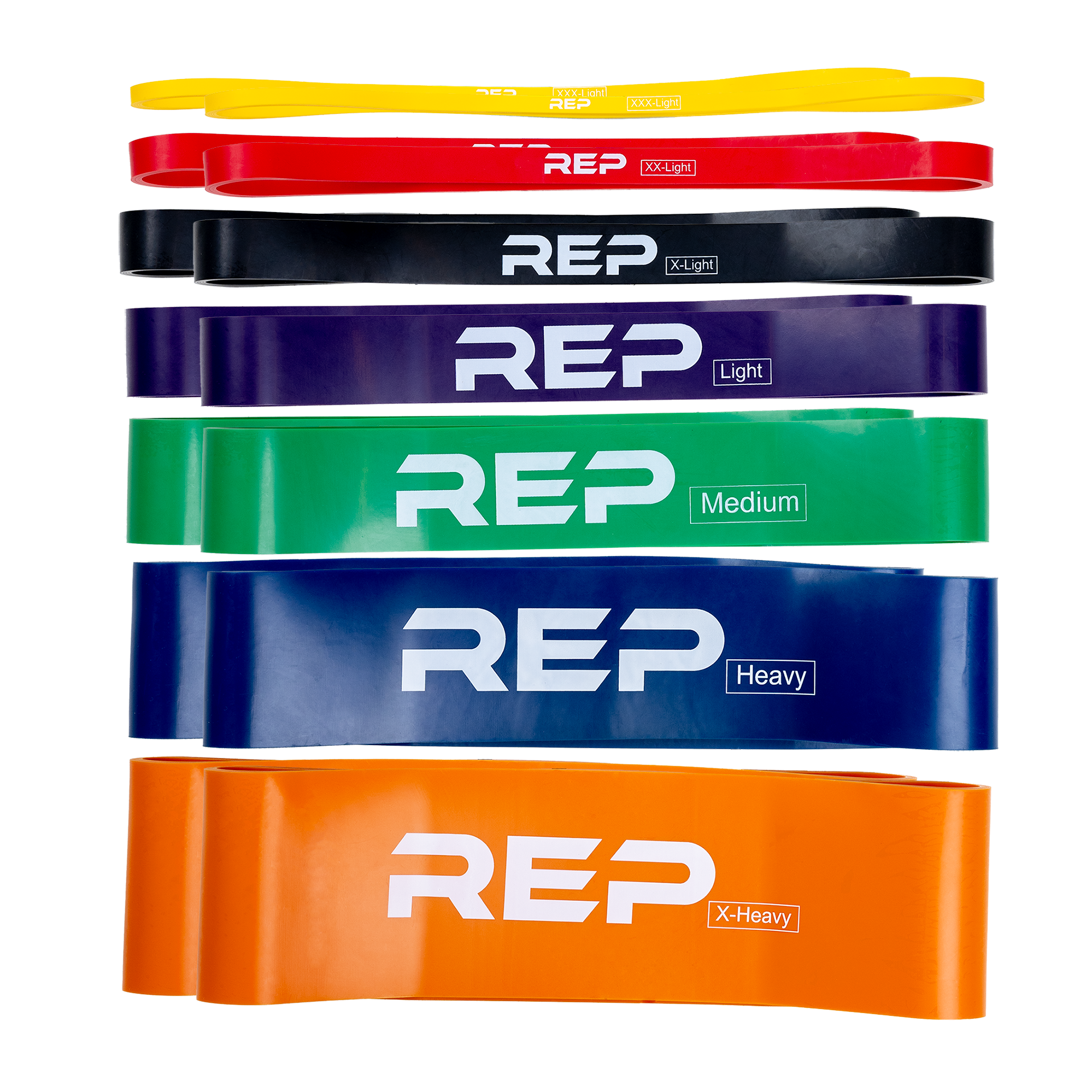 Short Resistance Bands REP Fitness Home Gym Equipment