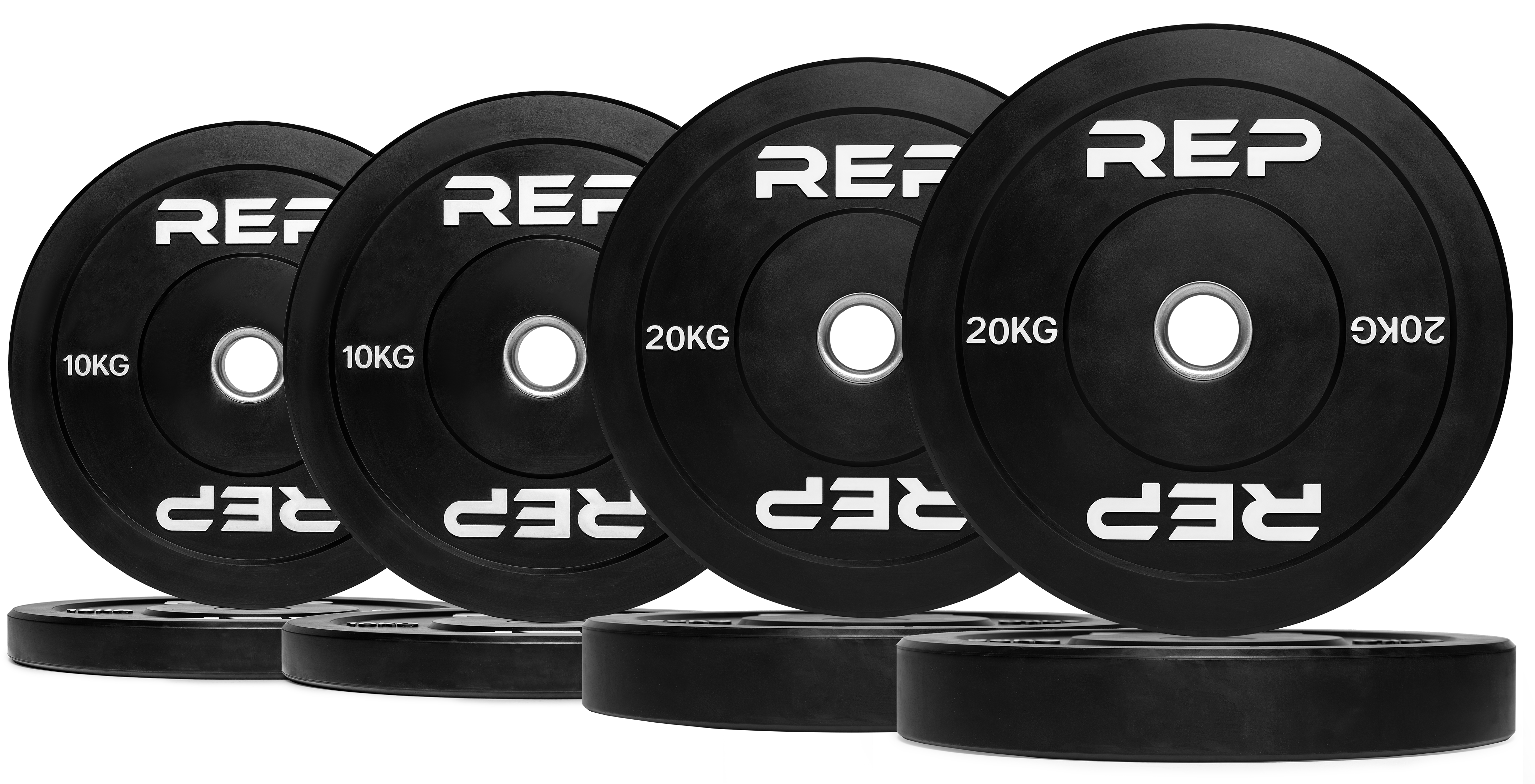 Black Bumper Plates (KG) - 120kg