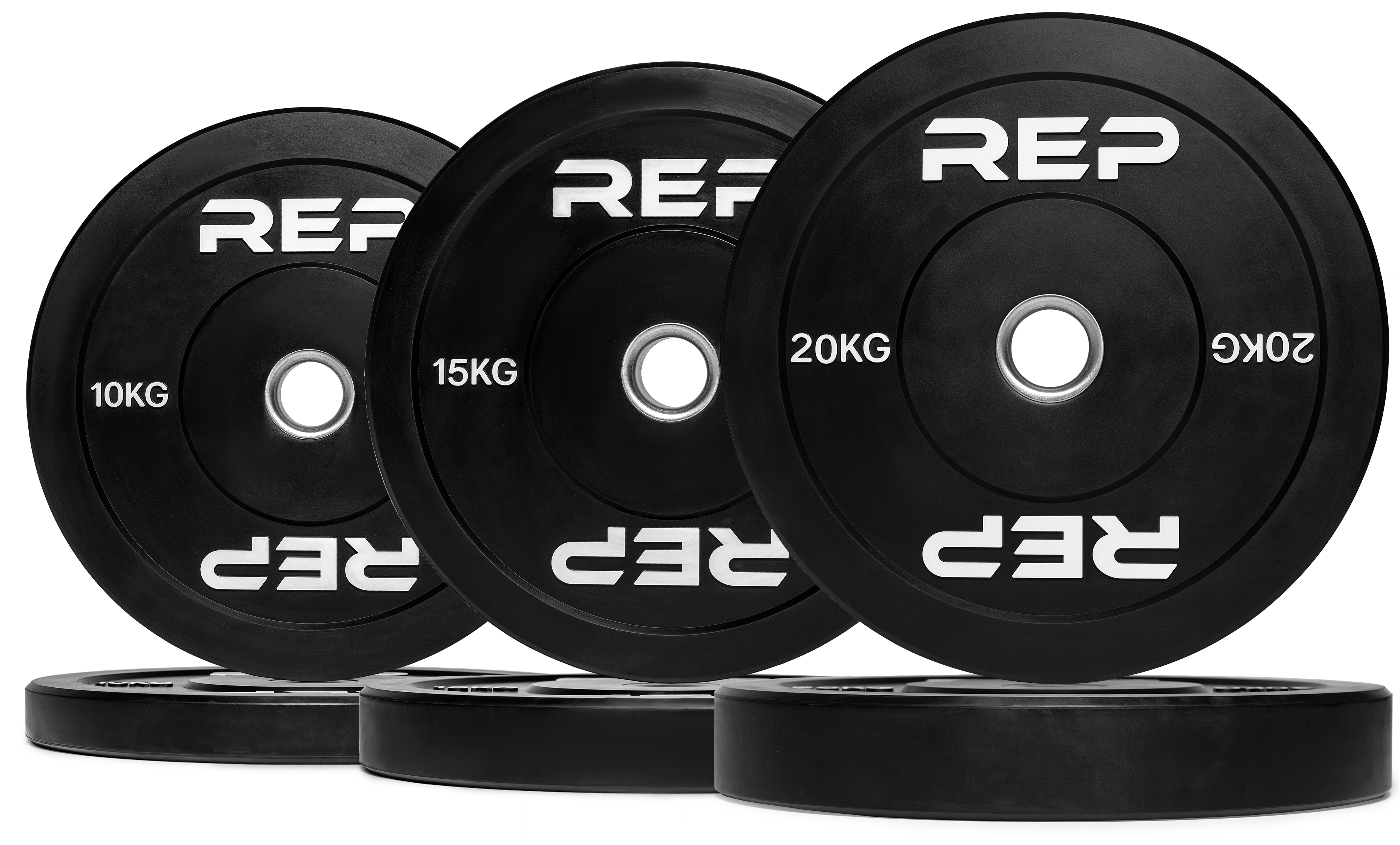 Black Bumper Plates (KG) - 90kg