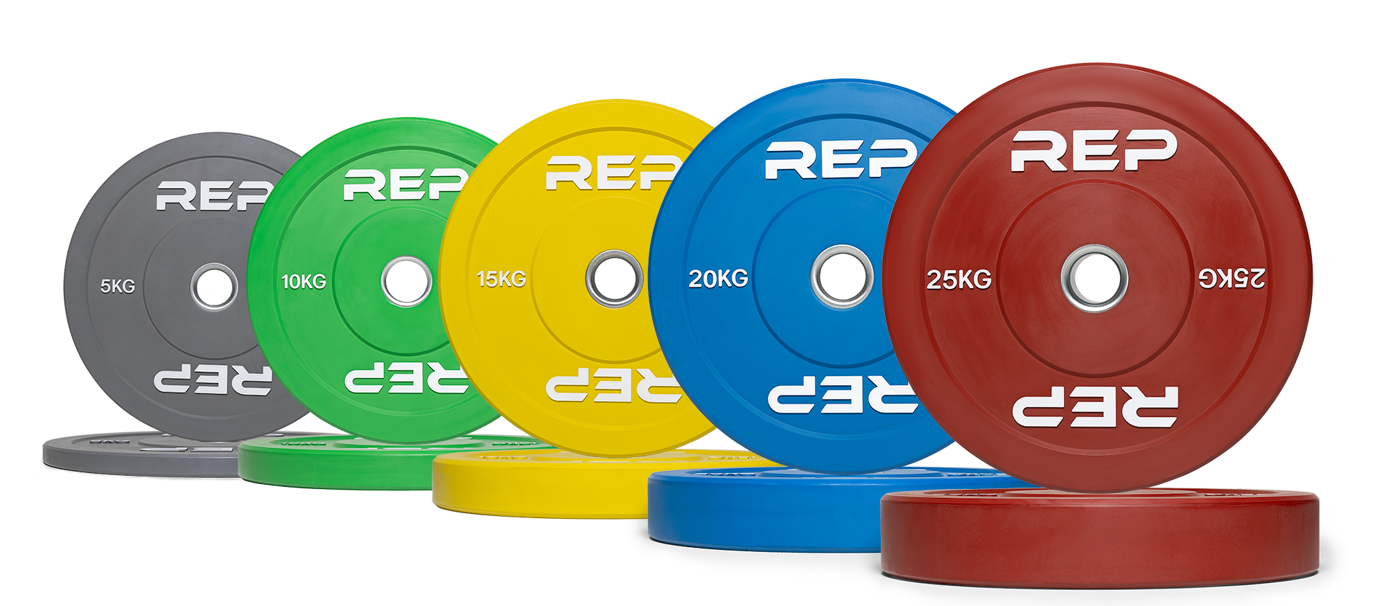 Color Bumper Plates (KG) - 150kg