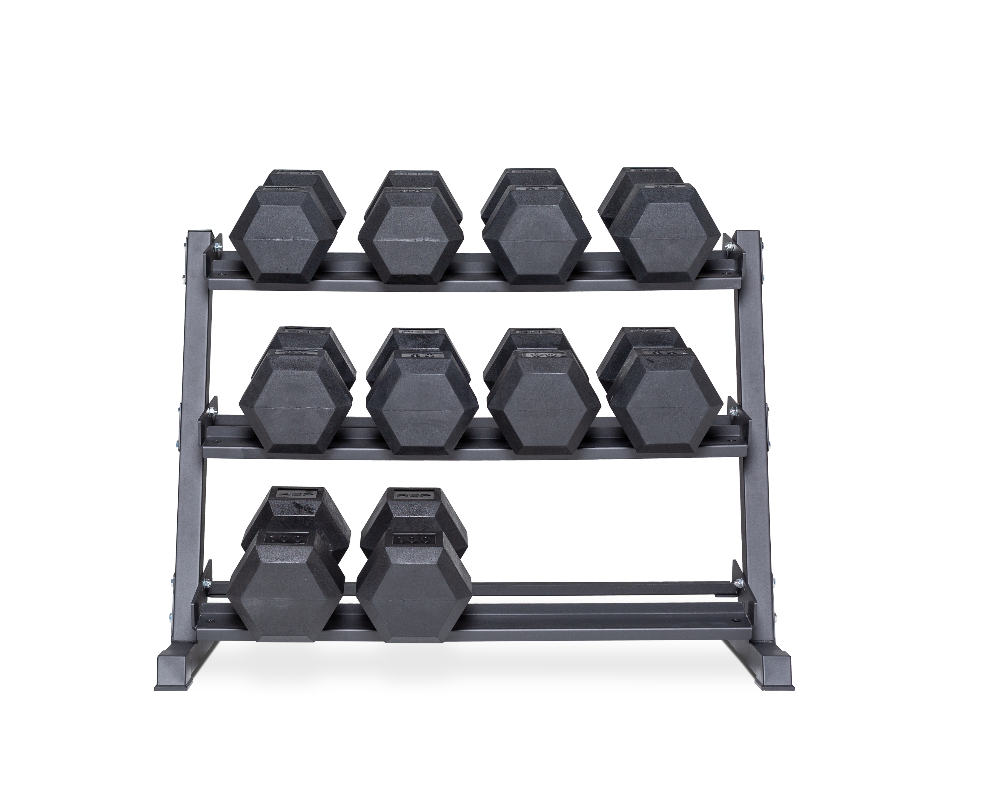 Ergo Hex Dumbbells - 80-100lb Set