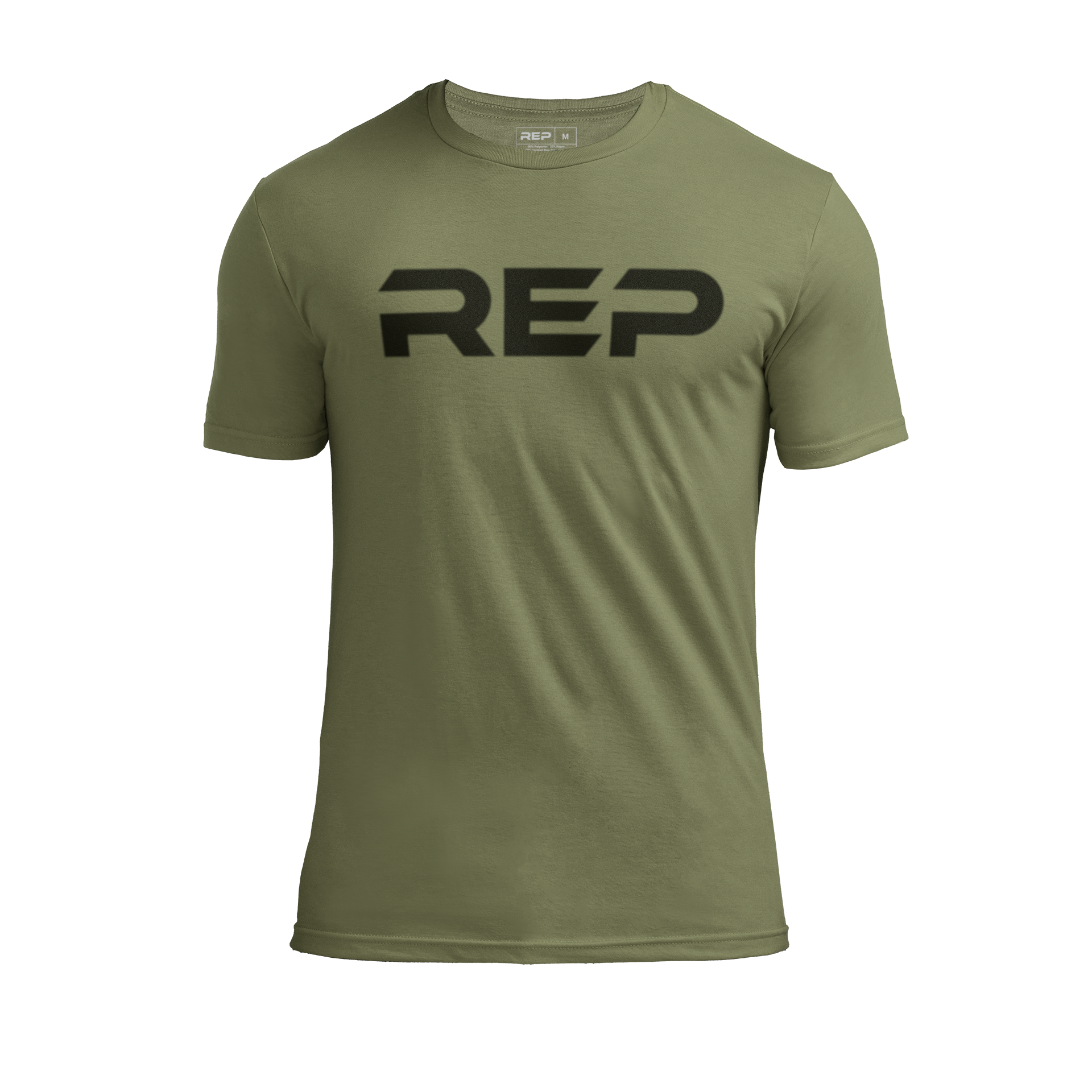 Men's Daily Driver 2.0 Tri-Blend Crew - Heather Olive/Black / X-Small