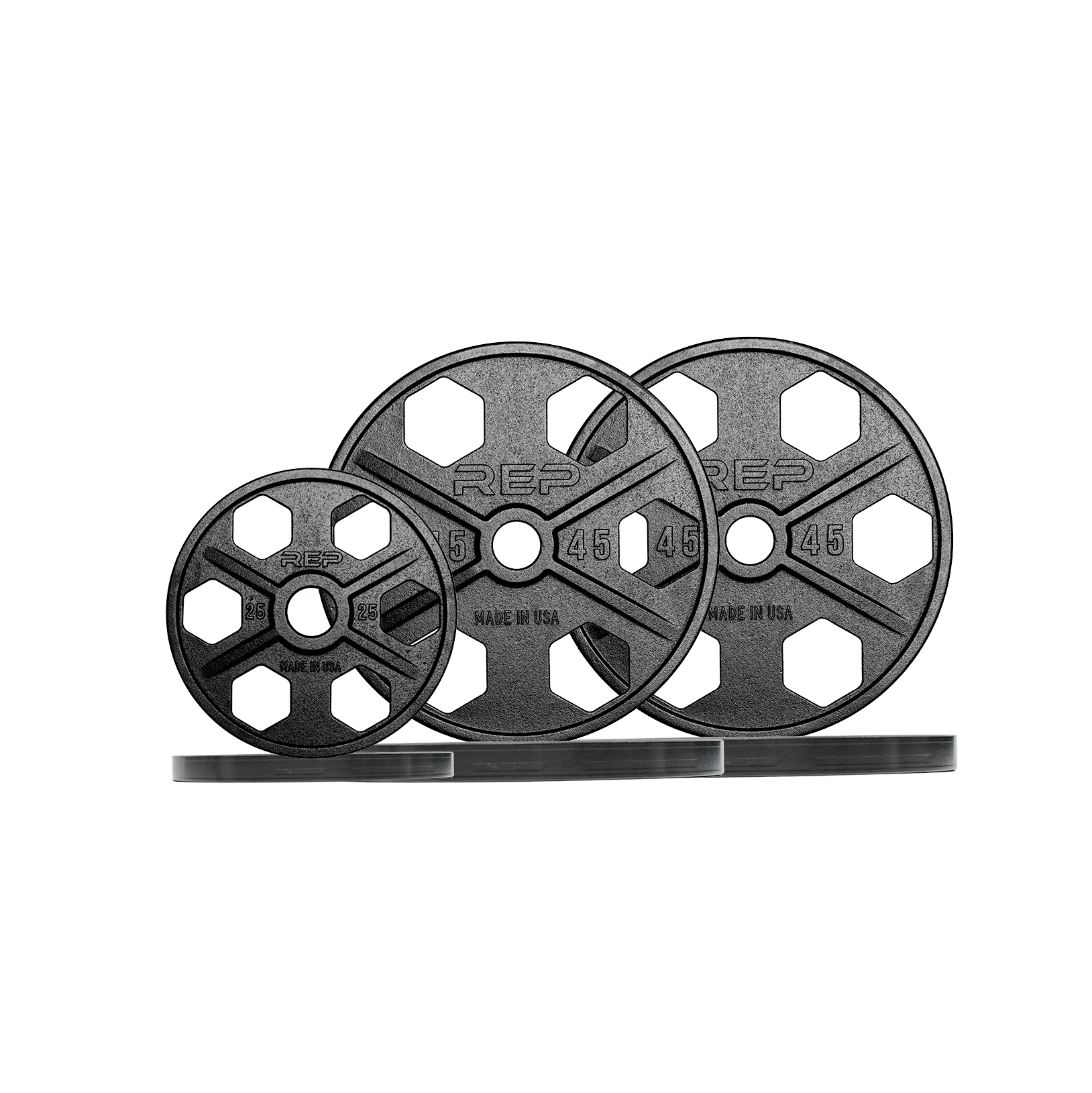 Equalizer™ - Iron Plates USA-Made - 230lb Set