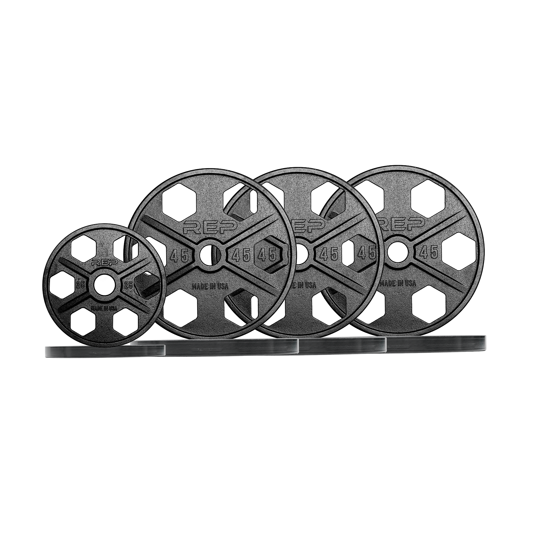 Equalizer™ - Iron Plate Sets USA-Made - 320lb Set