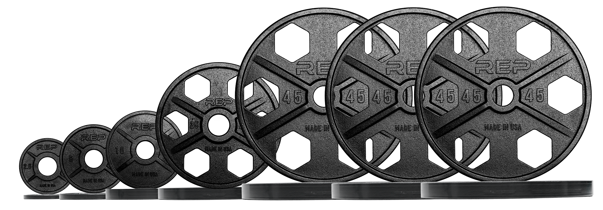 Equalizer™ - Iron Plates USA-Made - 355lb Set